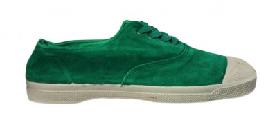 Tennis Suede Vert S11 - bensimon shoes 